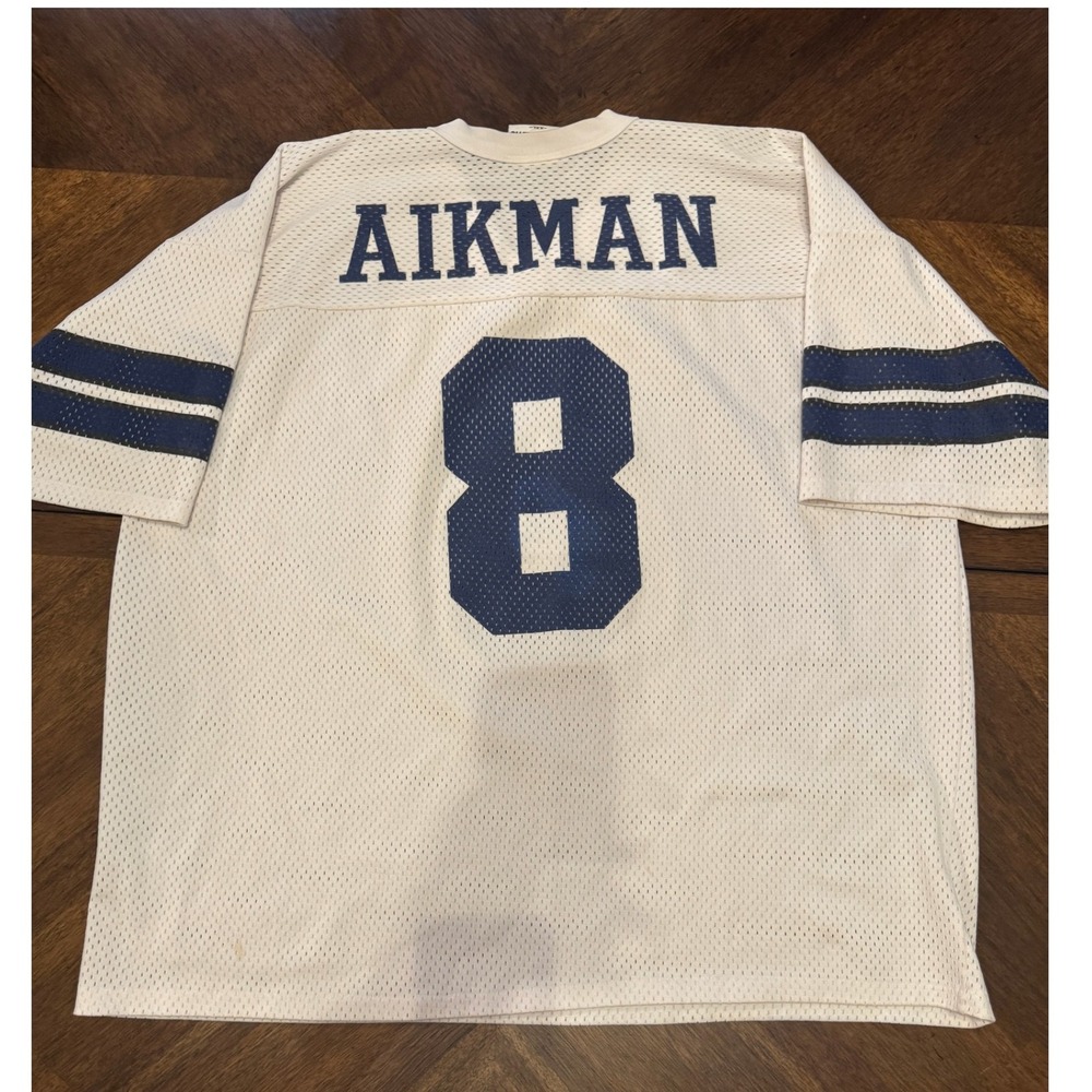 Vintage Aikman‎ 8 Dallas Cowboys Football Jersey Logo Athletic Men's XXL |J1